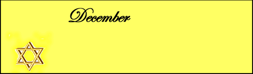 December is dedicated to